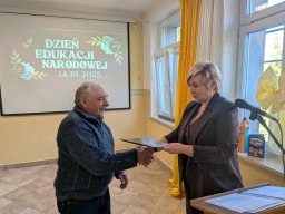 Uroczystość z okazji Dnia Edukacji Nardowej